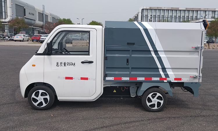 純電動分撿垃圾運輸車BY-LF1000工作模式